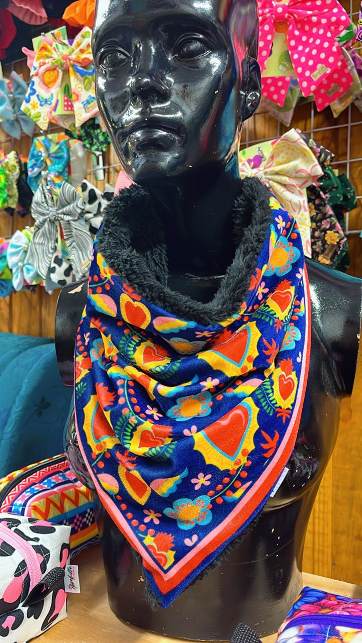 Bandanas Terciopelo Estampado